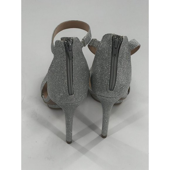 Womens Stiletto High Heel Shoe Open Toe Ankle Strap Buckle Sandals. - Picture 4 of 5